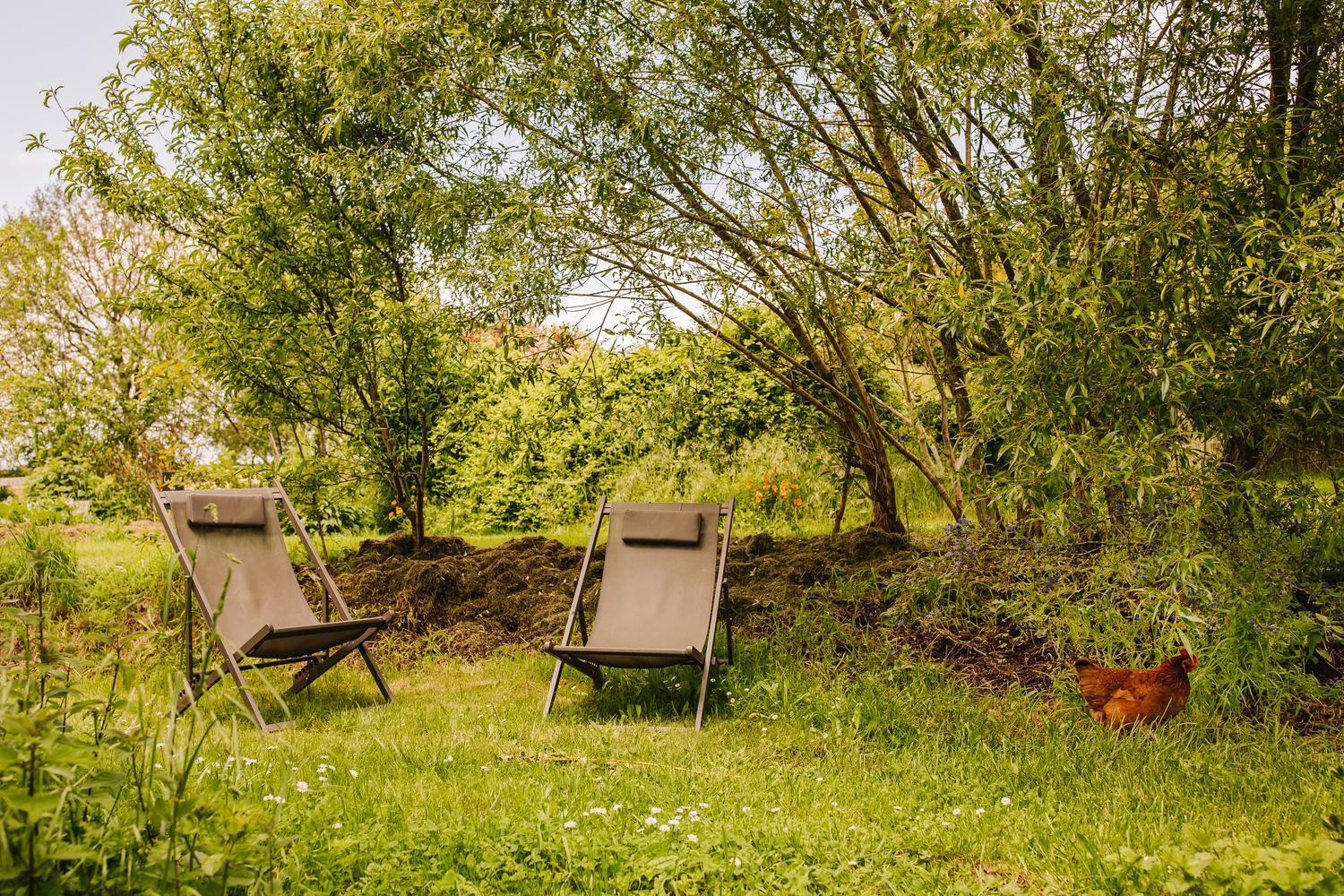 Ecolodge La Belle Verte Saint-Mʼhervé 외부 사진