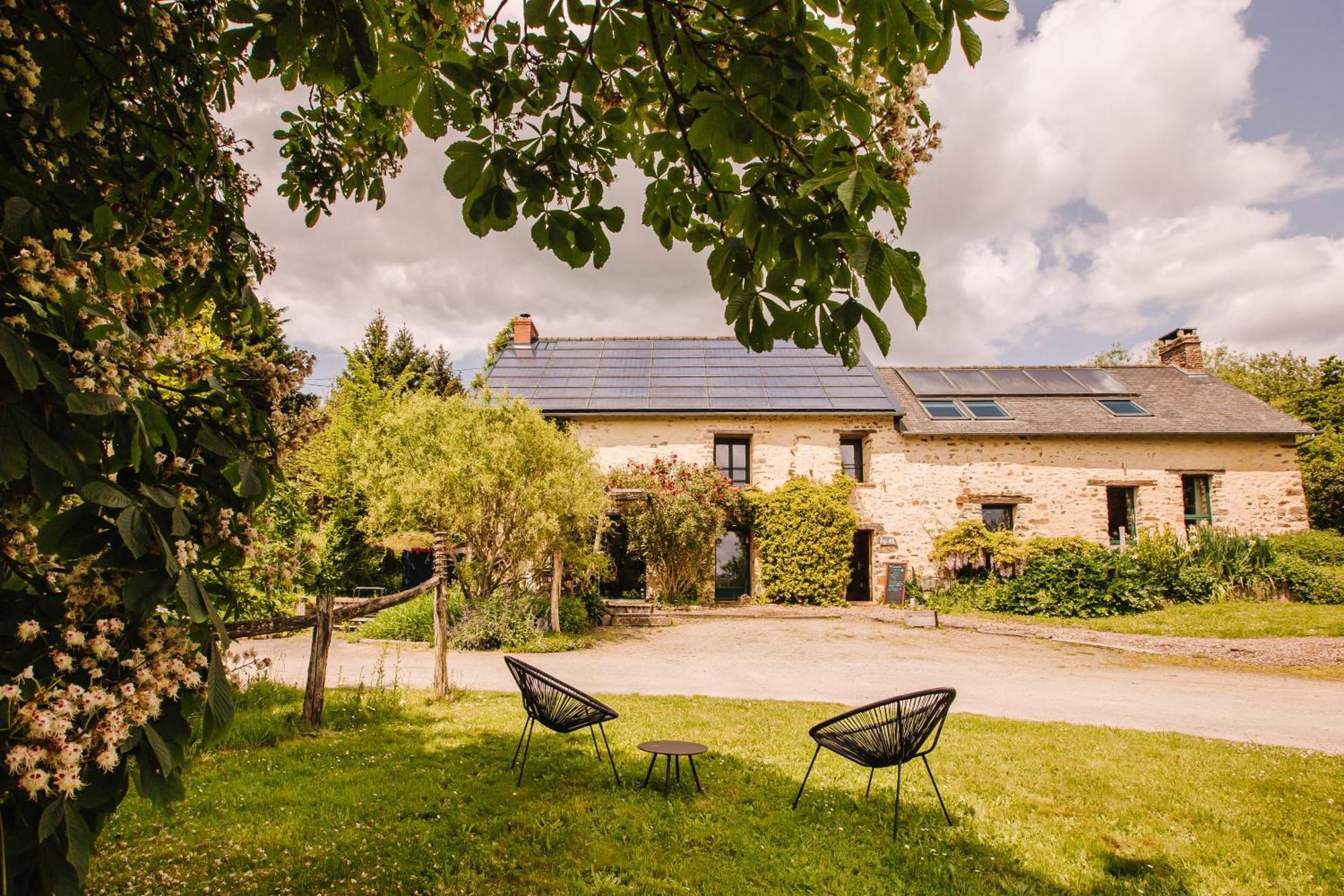 Ecolodge La Belle Verte Saint-Mʼhervé 외부 사진