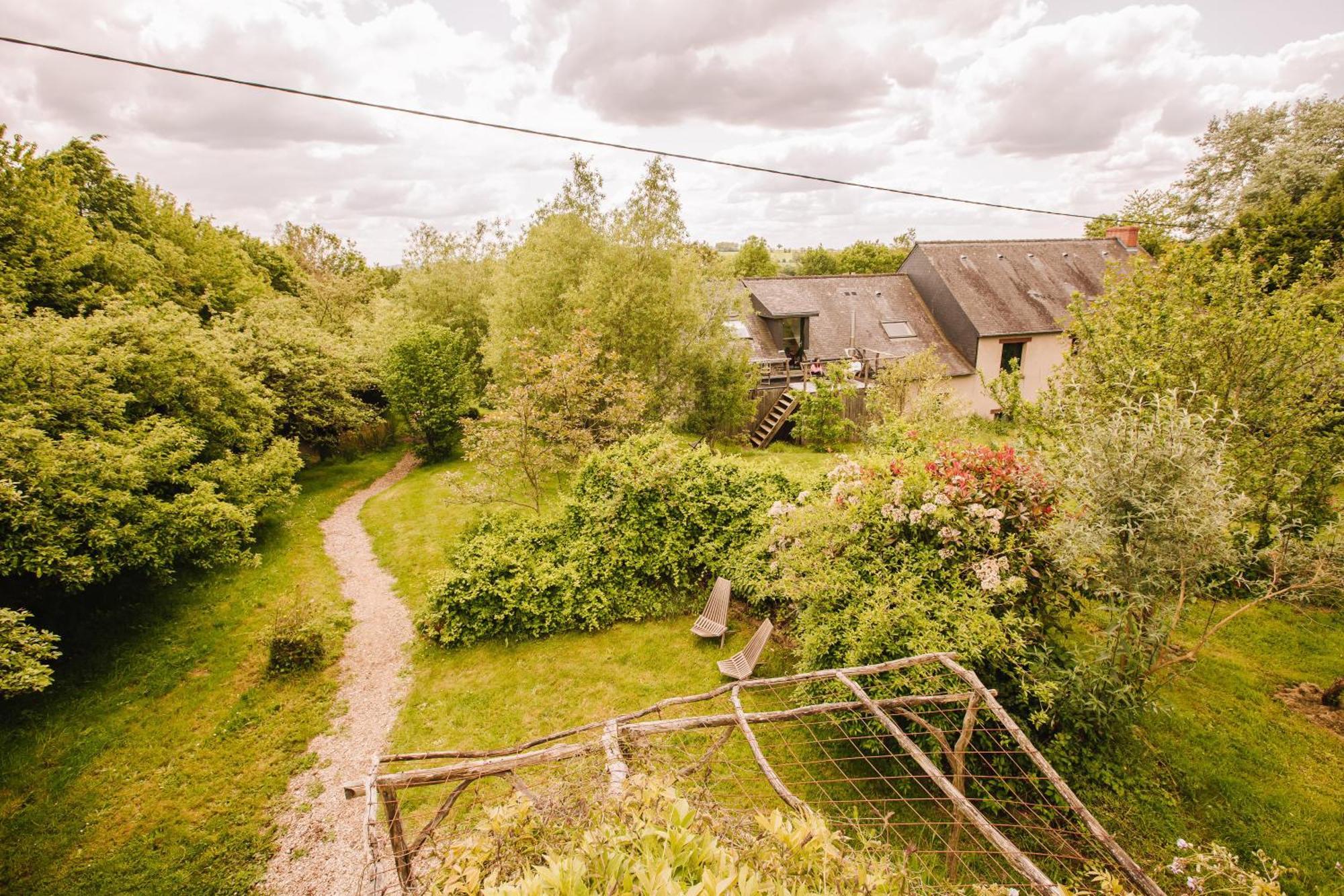 Ecolodge La Belle Verte Saint-Mʼhervé 외부 사진