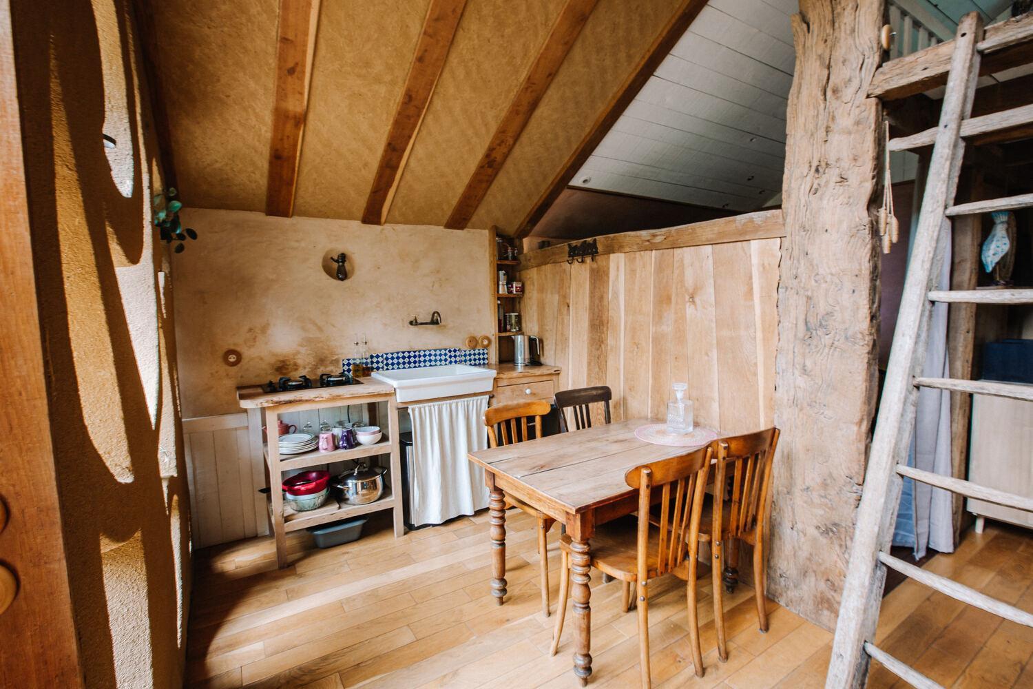 Ecolodge La Belle Verte Saint-Mʼhervé 외부 사진