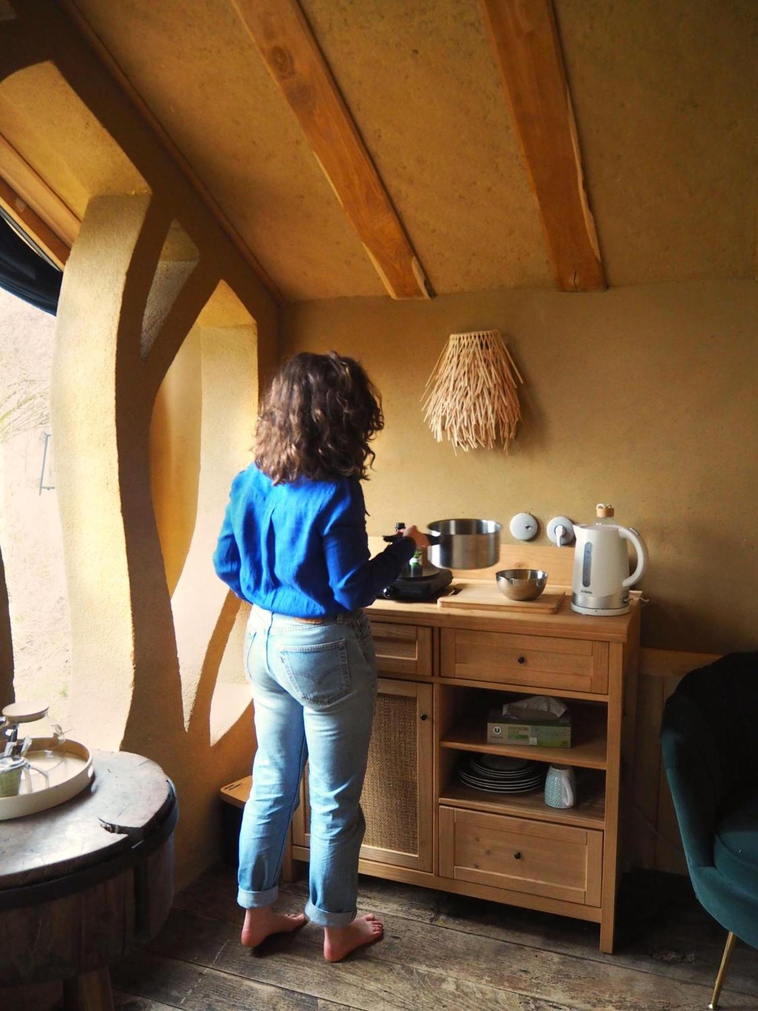 Ecolodge La Belle Verte Saint-Mʼhervé 외부 사진